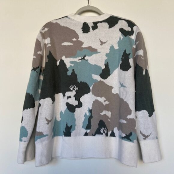 Large Cotton/Cashmere Blend L.L. Bean Sweater - Picture 2 of 6